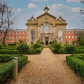 The flats are part of the Didsbury Gate site and overlook the impressive garden