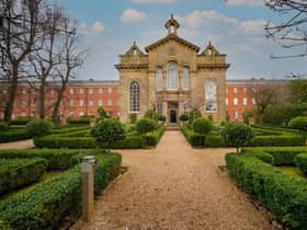 The flats are part of the Didsbury Gate site and overlook the impressive garden