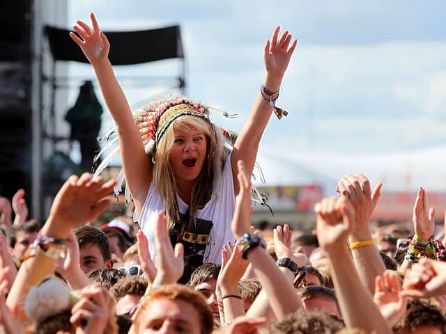 Festival-goers will be able to get a vaccine as easily as a burger or a beer (Photo: Getty Images)