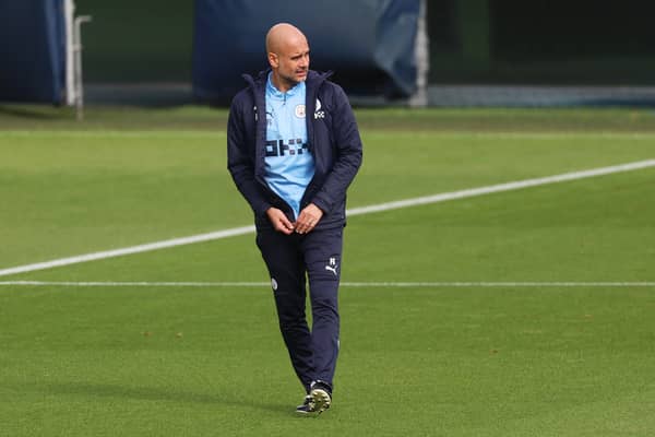 Pep Guardiola gives injury update on Nathan Ake.
