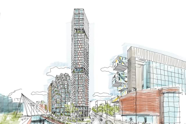 Plans for Albert Bridge House in Bridge Street, Manchester. Credit: Oval Real Estate.