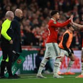 Jadon Sancho could come in to replace Antony on the right wing for the FA Cup final.