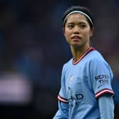 Yui Hasegawa has been a real bright spark in the WSL this season. (Photo by Gareth Copley/Getty Images)