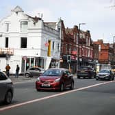 Wilmslow Road, Fallowfield. Credit: Anthony Moss / Manchester Evening News.