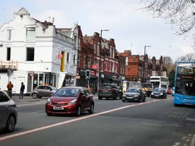 Wilmslow Road, Fallowfield. Credit: Anthony Moss / Manchester Evening News.