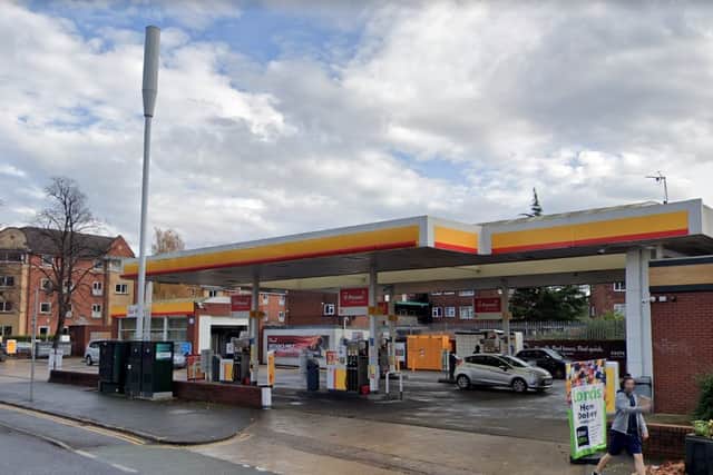 Shell in Wilmslow Road, Fallowfield. Credit: Google
