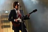 Alex Turner of the Arctic Monkeys performs at the Clockenflap music festival in Hong Kong on March 3, 2023. (Photo by Peter PARKS / AFP) (Photo by PETER PARKS/AFP via Getty Images)