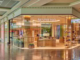 Nespresso boutique at the Trafford Centre.  Photo: Nespresso