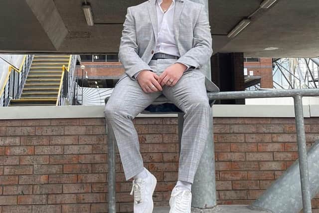 Ross Bester stars on new UK dating series 'I Kissed A Boy'.