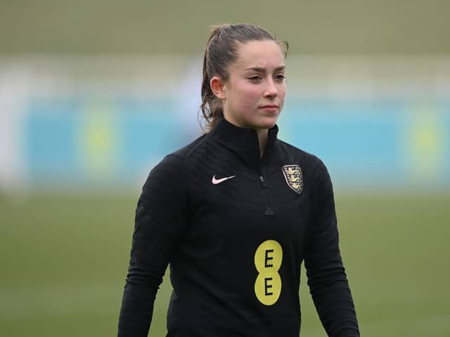 Manchester United will have four players in the Lionesses squad this summer. (Photo by Michael Regan/Getty Images)