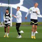 Kevin De Bruyne and Jack Grealish returned to Manchester City training on Wednesday.