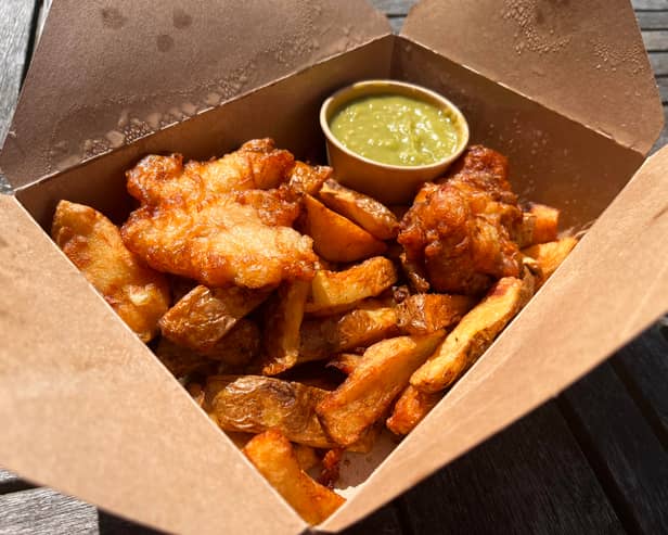 Hip Hop Chip Shop fish and chips. Photo: ManchesterWorld