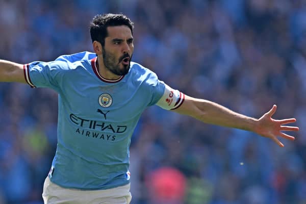 Ilkay Gundogan scores after just 13 seconds in FA Cup final