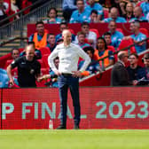 Erik ten Hag claimed Manchester United are the only side in world football who could fight back against Manchester City.