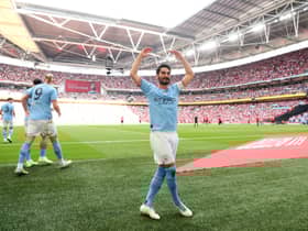 Kevin De Bruyne and Pep Guardiola were asked about Ilkay Gundogan’s future after the FA Cup final.