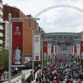 A fan was arrested at the FA Cup Final in May for wearing an offensive Hillsborough shirt

