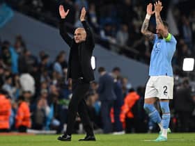 Pep Guardiola gave an injury update on Kyle Walker.