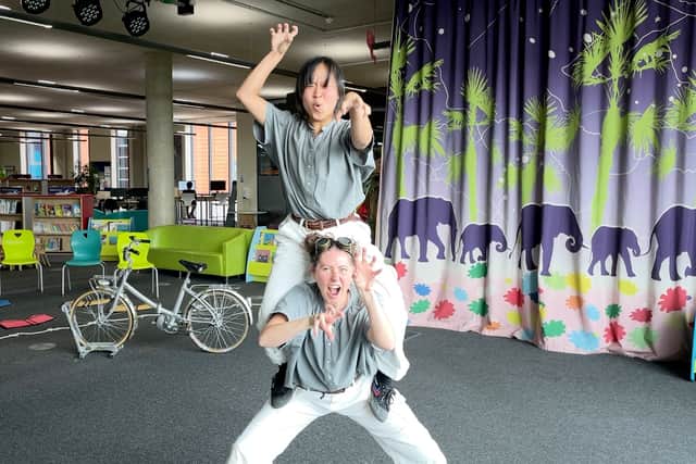 Coalesce Dance Theatre performing The Old Green Time Machine