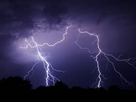 The Met Office has issued a thunderstorm warning for Manchester this weekend