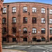 The flat is the penthouse apartment inside the iconic Junction Works