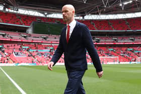 Erik ten Hag qualified for the Champions League with his Man Utd side thanks to a third place league finish (Image: Getty Images)