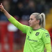 Alessia Russo is ‘closing in’ on a free transfer move to London.  (Photo by Manchester United/Manchester United via Getty Images)