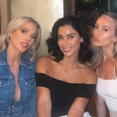 Helen Flanagan visits Kitten Restaurant with Cally Jane Beech and Maddy Collins (Instagram/maddycollins___)