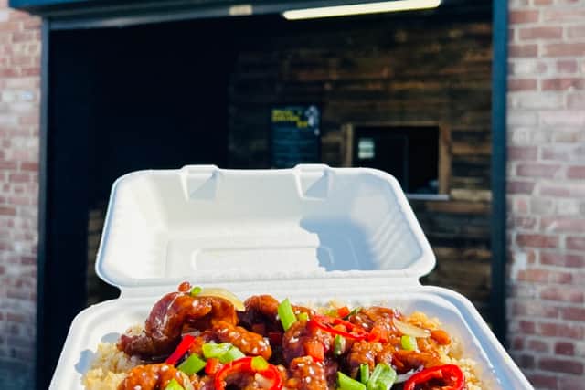 First look at the new Chinese takeaway drive-thru opening this week in Warrington. Credit: Wiyo / SWNS