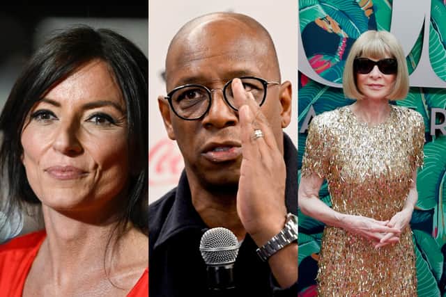 Davina McCall, Ian Wright and Dame Anna Wintour are among those recognised in the King’s Birthday Honours List 2023.