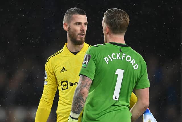 Jordan Pickford is being lined up as a David De Gea replacement (Image: Getty Images)