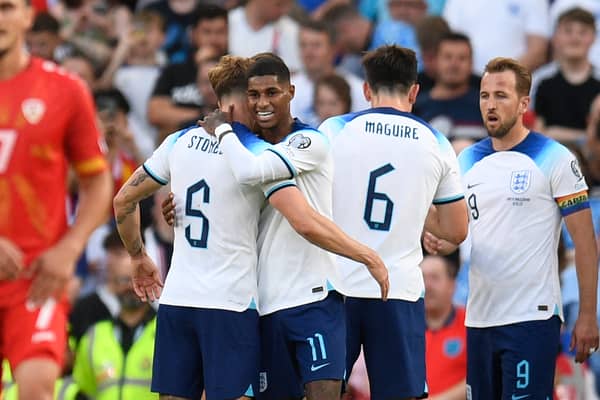 Marcus Rashford playing a starring role in England’s win over North Macedonia.