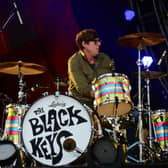 Patrick Carney of The Black Keys performs onstage during the Global Citizen Festival, a mass music concert and event to urge world leaders to act towards ending extreme poverty, in Central Park in New York on September 29, 2012.