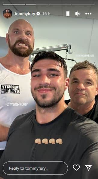 Tommy and Tyson Fury