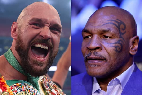 Tyson Fury has been told that Mike Tyson would kill him if they ever stepped in the ring. Picture: (Getty Images)