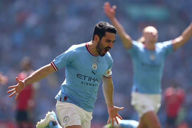 Ilkay Gundogan scored twice in this year’s FA Cup final (Image: Getty Images)