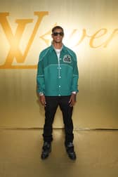 Marcus Rashford attends Louis Vuitton Menswear Spring/Summer 2024 show (Getty Images)