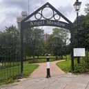 Angel Meadows park in Manchester. 