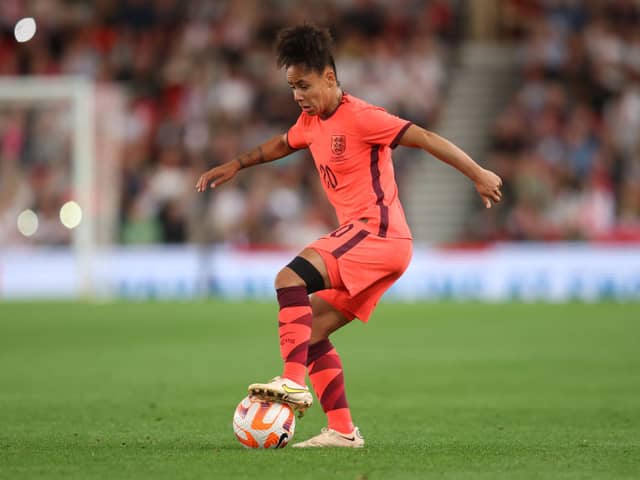 Demi Stokes has signed a contract extension with Manchester City. Cr: Getty Images