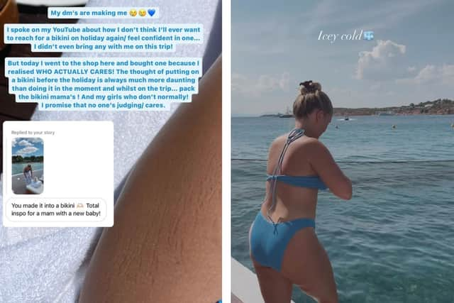 Molly-Mae Hague shows off stretch marks after kind words from fans. (Photo credit: Instagram/mollymae)