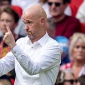 Man Utd boss Erik ten Hag.