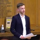 Dylan Evans presented the petition to Bolton Council and spoke in support of leaving Greater Manchester. Credit: LDRS