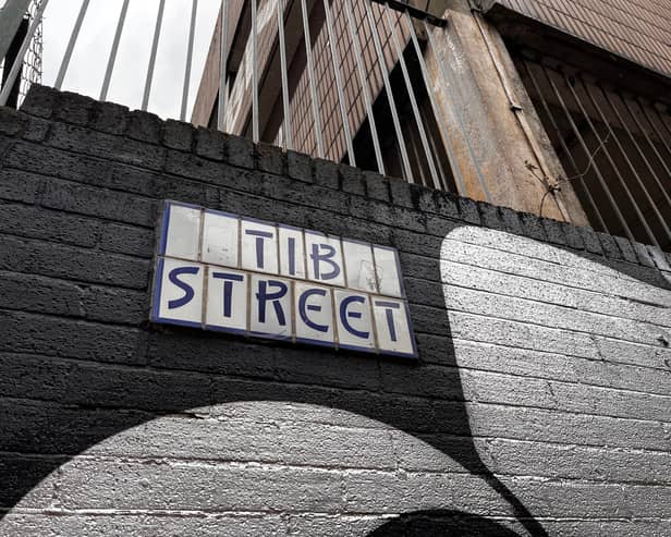 Tib Street is named after the River Tib, which has been underground for over 200 years. 