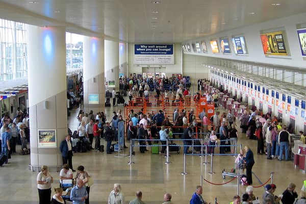 Flights suspended at Liverpool Airport.