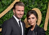 David Beckham and Victoria Beckham attend the British Fashion Awards 2015 at London Coliseum on November 23, 2015 in London, England. (Photo by Anthony Harvey/Getty Images)