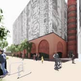 New multi-storey car park planned at Mayfield. June 2023. Credit: Mayfield Partnership. 