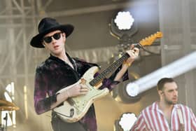  Alex Trimble of Two Door Cinema Club performs onstage during the Meadows Music And Arts Festival - Day 1 at Citi Field on September 15, 2017 in New York City. (Photo by Mike Coppola/Getty Images)