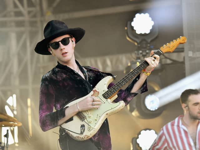  Alex Trimble of Two Door Cinema Club performs onstage during the Meadows Music And Arts Festival - Day 1 at Citi Field on September 15, 2017 in New York City. (Photo by Mike Coppola/Getty Images)