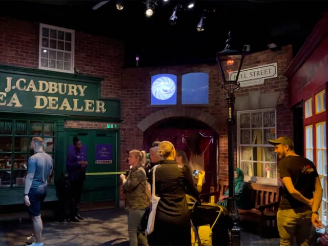 Replica of John Cadbury’s shop in Birmingham’s Bull Street at Cadbury World