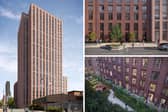 Images of how a new 28-storey apartment block behind Manchester Piccadilly Railway Station would look