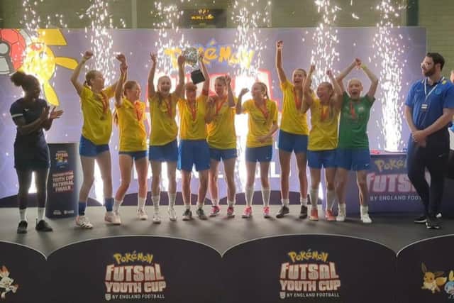 Victory for Sala Fustal under 16s girls team